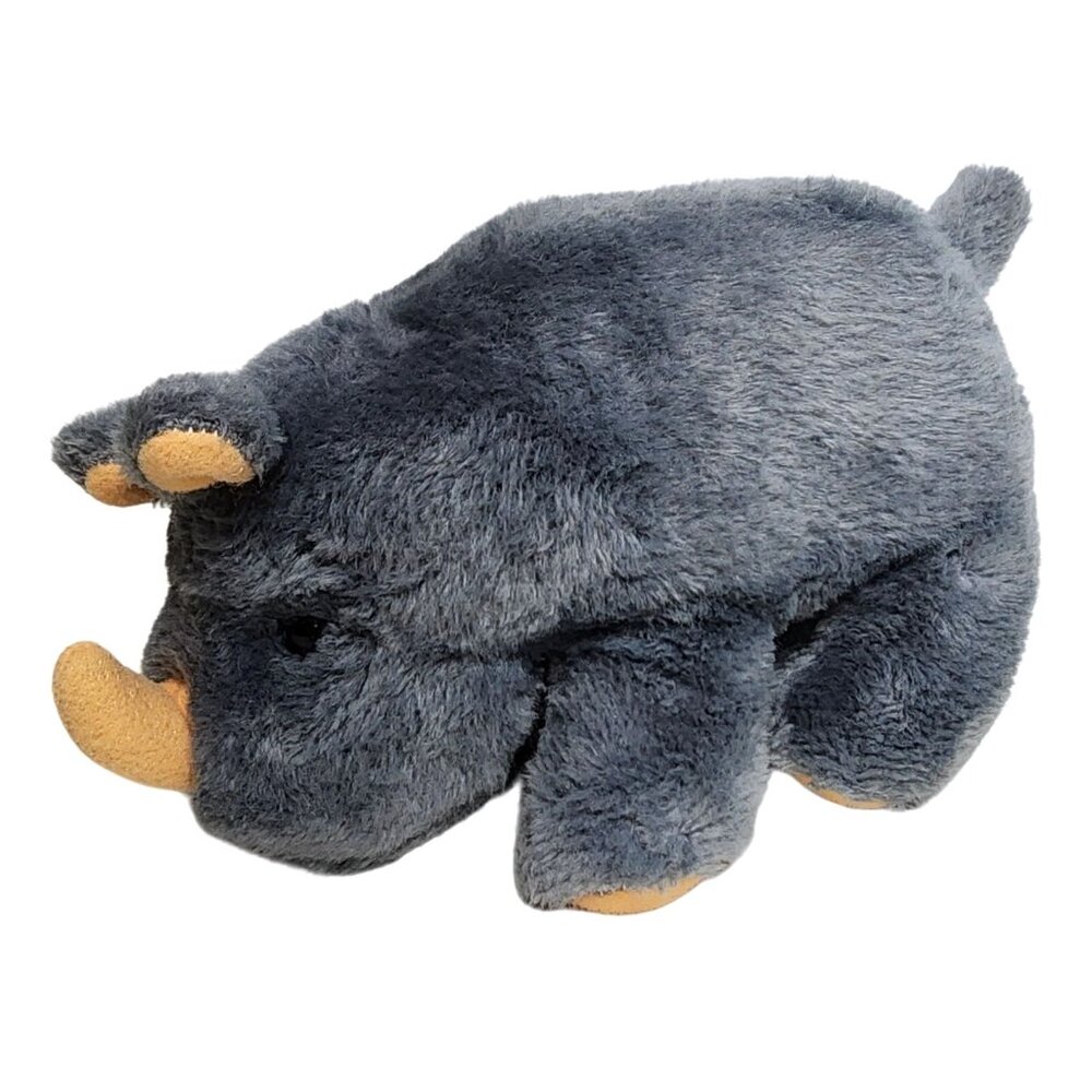 Vintage California Stuffed Toys Rhino Rhinoceros Plush Stuffed Animal Korea